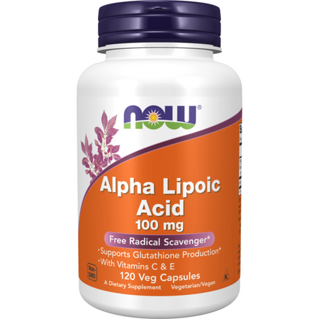 Now Foods Alpha Lipoic Acid 100 mg 120 kapsúl
