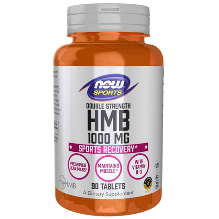 Now Foods HMB 1000 mg Double Strength 90 tabliet