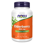 Now Foods Elderberry 500 mg 120 kapsúl