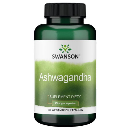 Swanson Ashwagandha 450 mg 100 kapsúl
