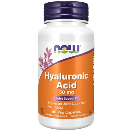 Now Foods Hyaluronic Acid 50 mg 60 kapsúl