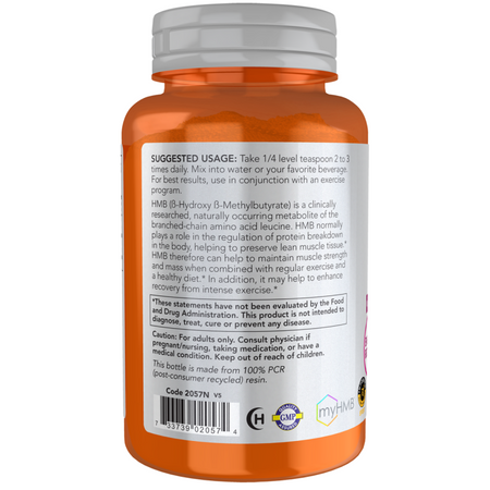 Now Foods HMB Pudr 90 g