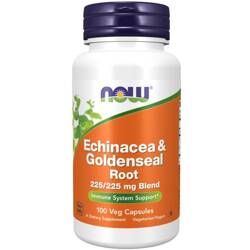 Now Foods Echinacea a Goldenseal Root 100 veg kapsúl
