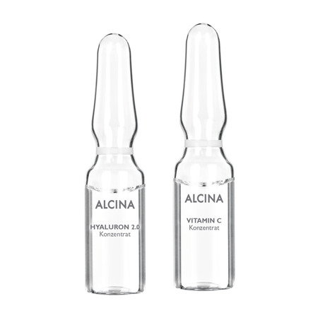 ALCINA Hyaluron 2.0 Ampoule Treatment – ampulková kúra s kyselinou hyalurónovou a vitamínom C, 10x1 ml