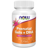 Now Foods Prenatal Gels + DHA 90 kapsúl