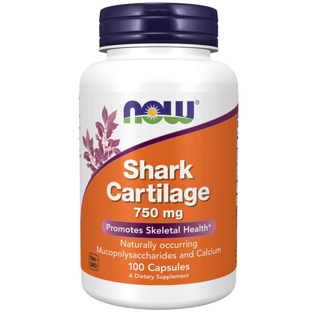 Now Foods Shark Cartilage 750 mg 100 kapsúl