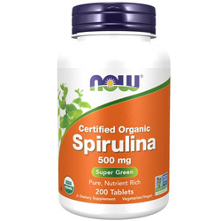 Now Foods Spirulina 500 mg 200 tabliet