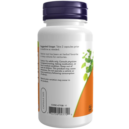 Now Foods Valerian Root 500 mg 100 kapsúl