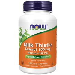 Now Foods Milk Thistle Extract 150 mg Silymarin 120 mg 120 kapslí