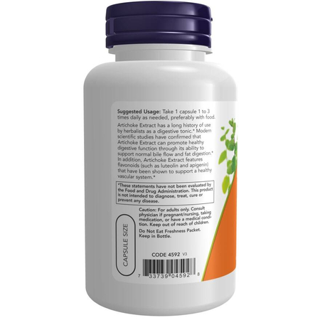 Now Foods Artichoke Extract 450 mg 90 kapsúl