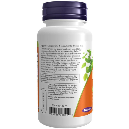 Now Foods Relora 300 mg 120 veg kapsúl