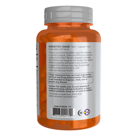 Now Foods Tribulus 500 mg 100 kapsúl