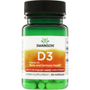 Swanson Vitamín D3 1000 iu Cholekalciferol 30 kapslí