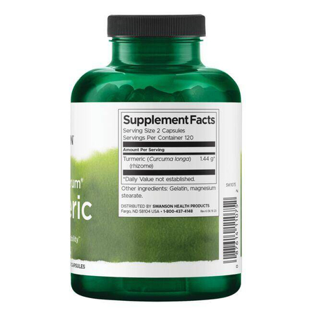 Swanson Full Spectrum Turmeric 720 mg 240 kapsúl