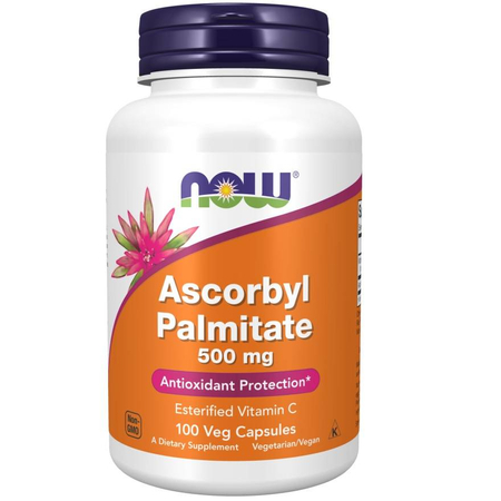Now Foods Ascorbyl Palmitát 500 mg 100 kapsúl