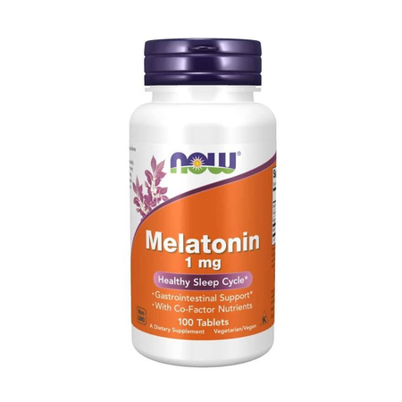 Now Foods Melatonin 1 mg 100 tabliet