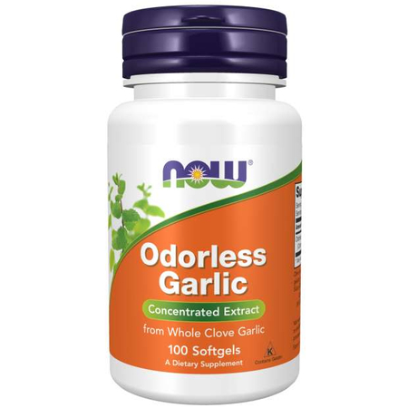 Now Foods Odorless Garlic 100 kapsúl