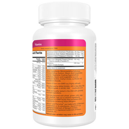 Now Foods Daily Vits 250 tabliet