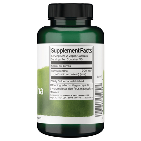 Swanson Ashwagandha 450 mg 100 kapsúl