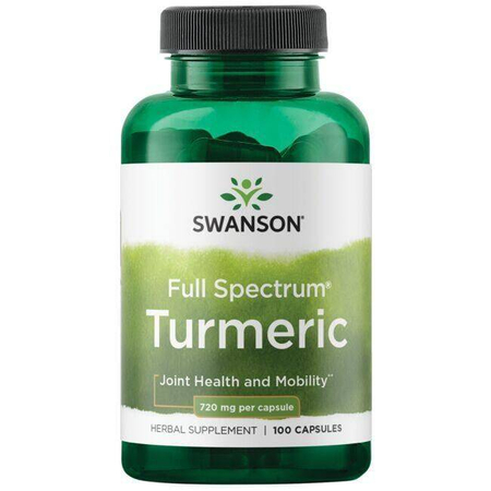Swanson Full Spectrum Turmeric 720 mg 100 kapsúl