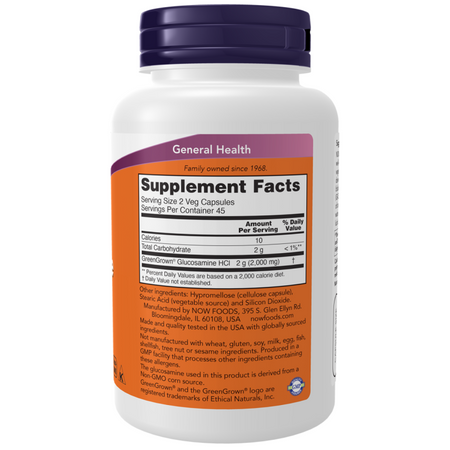 Now Foods Glucosamine 1000 (Vegetarian) 90 kapsúl