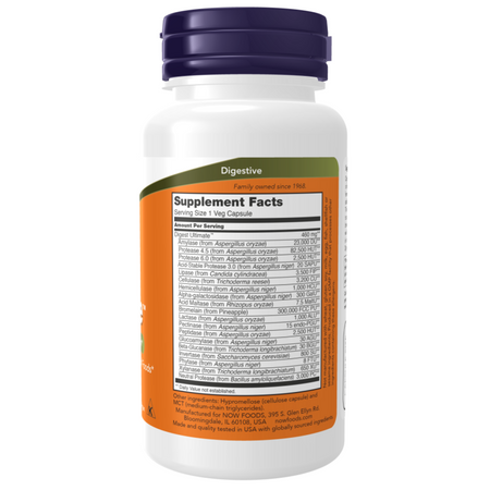 Now Foods Digest Ultimes 460 mg 60 kapsúl