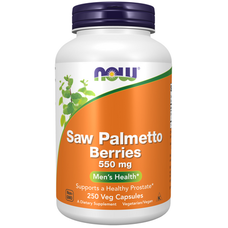 Now Foods Saw Palmetto Berries 550 mg 250 kapsúl