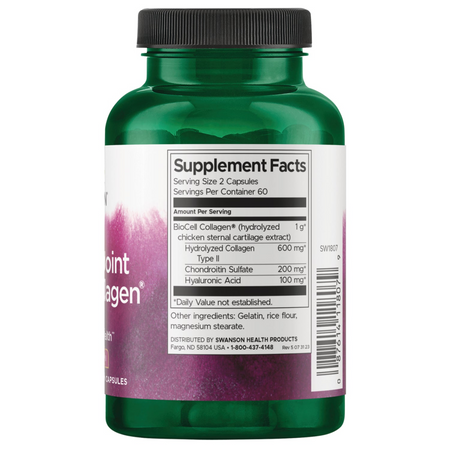 Swanson Skin and Joint BioCell Collagen 120 kapsúl