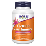Now Foods C-1000 Zinc Immune 90 kapsúl