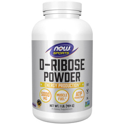 Now Foods D-Ribose Powder 454 g