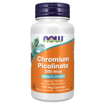 Now Foods Chromium Picolinate 200 mcg 100 kapsúl