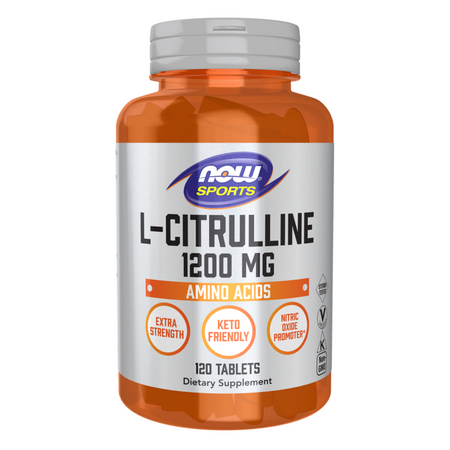 Now Foods L-Citrulline 1200 mg Extra Strength 120 tabliet