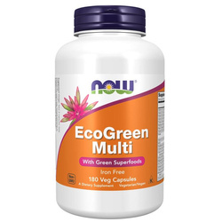 Now Foods EcoGreen Multi 180 veg kapsúl