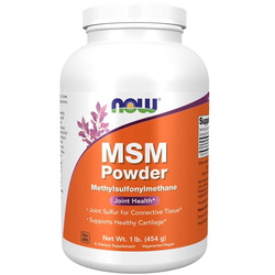 Now Foods MSM Methylsulfonylmethan Pudr 454 g