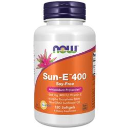 Now Foods Vitamin E-400 (Sun-E) 120 kapsúl