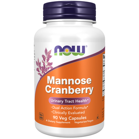 Now Foods Mannose Cranberry 90 kapsúl