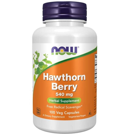 Now Foods Hloh (Hawthorn) 540 mg 100 kapsúl