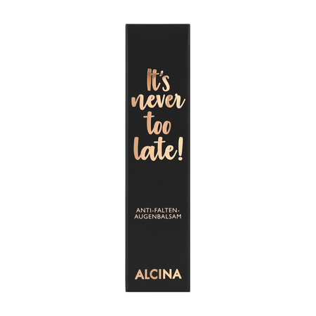 ALCINA It's never too late Anti-Wrinkle Eye Balm – protivráskový očný balzam, 15 ml