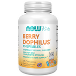 Now Foods Probiotikum BerryDophilus Kids 120 tabliet