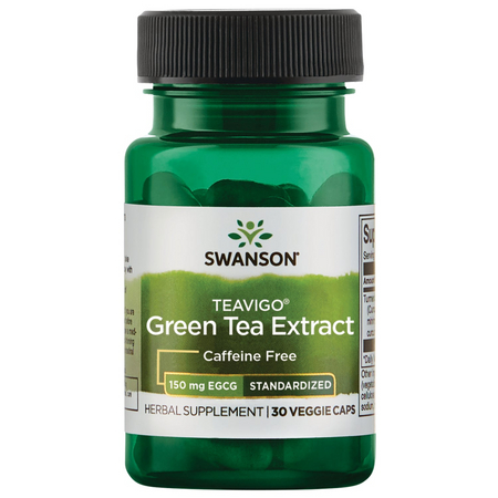 Swanson TEAVIGO Zelený Čaj (Green Tea) Extract 30 kapslí