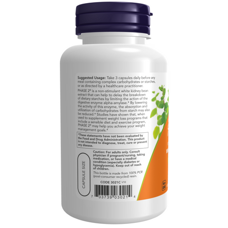 Now Foods Phase 2 500 mg 120 veg kapsúl