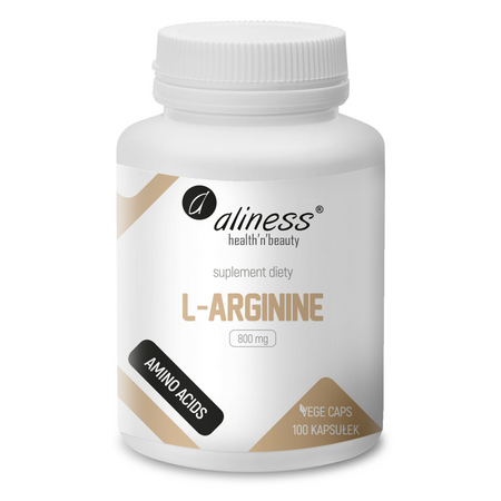 Aliness L-Arginin 800 mg 100 veg kapsúl