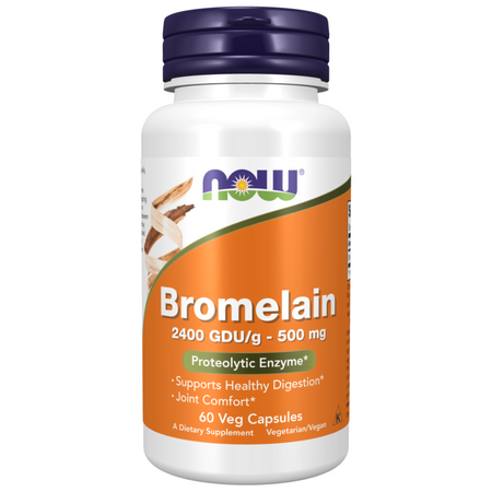 Now Foods Bromelain 500 mg 60 kapsúl