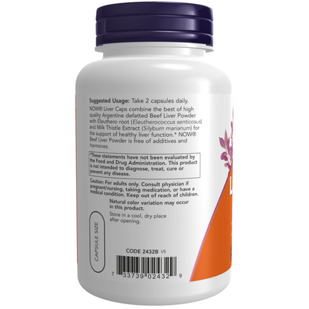 Now Foods Liver Caps 100 kapsúl