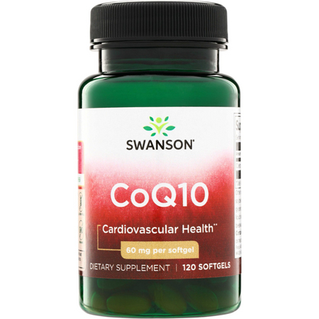 Swanson Koenzym Q10 60 mg 120 kapsúl
