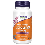 Now Foods Ubiquinol 200 mg Extra Strength 60 kapsúl