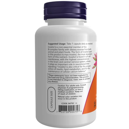 Now Foods Inositol 500 mg 100 veg kapsúl