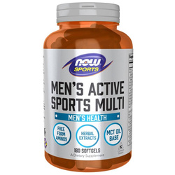 Now Foods Men's Active Sports Multi 180 kapsúl