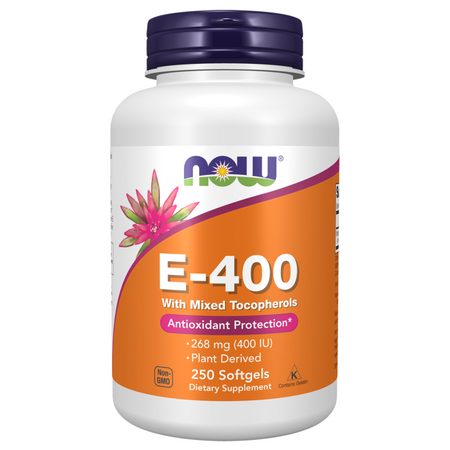 Now Foods Vitamin E-400 (D-alfa-tokoferol) 250 kapsúl