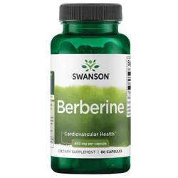 Swanson Berberine 400 mg 60 kapsúl